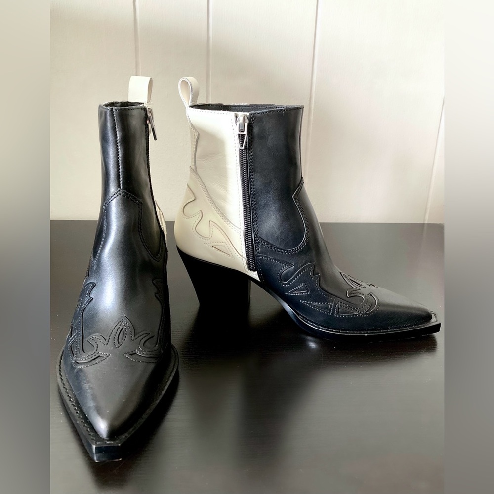 Dolce Vita Leather Cowboy Boots